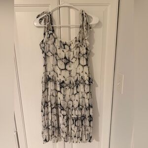 *NWT* By Together Short Ruffle Shoulder Ties Dress